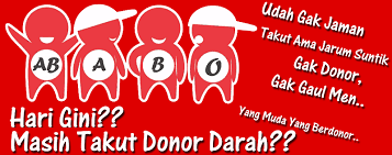 Test/uji poster pada teman, apa poster bisa mencapai maksudnya atau tidak. Gambar Poster Donor Darah Pigura