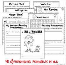 Study flashcards on a tale of two beasts 3 at cram.com. A Tale Of Two Beasts Differentiated Book Study Activities By Teaching Literacy