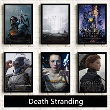 Featured in playstation magazine, kotaku and destructoid! Death Stranding Ps Game Comics Quality Wall Art Painting Print On Canvas Bar Cafe Room Poster Pictures Home Decor A647 Painting Calligraphy Aliexpress
