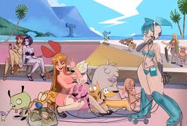 Cute doggos! Yall from around here? -Blossom probably By @otagoth & @ derpixon : rImaginarySliceOfLife