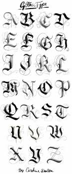 Aprenda A Desenha Letras Diferentes Tattoo Fonts Alphabet Gothic Alphabet Tattoo Lettering Fonts