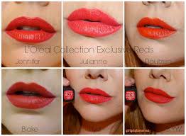 L Oreal Collection Exclusive 2015 Red Lipsticks Polishes Girlgetglamorous Blue Red Lipstick Red Orange Lipstick Coral Red Lipstick