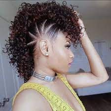 modern hairstyles for african american birthday ladies new natural mohawk women braided hair styles short over 50