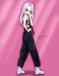 Rosé has also enjoyed a successful independent career while amassing a large following. Rose Azraelle Illustrations Art Street