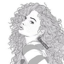 I Died And I Went Blind While Drawing The Hair Outline Art Art Drawings