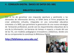 Lunes a viernes 7:00 a.m. Induccion Biblioteca Virtual Sena Ppt Descargar