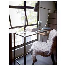 Vittsjo Table Ordinateur Portable Brun Noir Verre 100x36 Cm Ikea Ikea Laptop Table Laptop Table Home Office Furniture