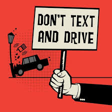 Don T Text And Drive Dont Text And Drive Road Safety Poster Social Awareness Posters