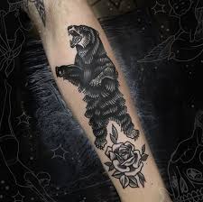 You can modify any animal tattoo into a native american animal tattoo. 50 Awesome Bear Tattoo Designs For Tattoo Lovers