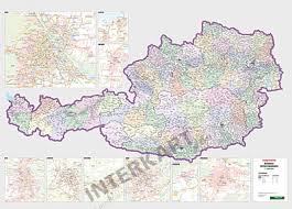 Volksgartenstraße 5 1010 wien wien. Osterreich Postleitzahlenkarte 122 X 84cm