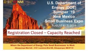 Doe Summer 19 New Mexico Small Business Expo Registration