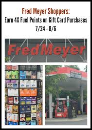 The fred meyer rewards ® world mastercard ® gives you unlimited rewards. Fred Meyer Earn 4x Fuel Points For Every 25 Spent On Gift Cards The Coupon Project