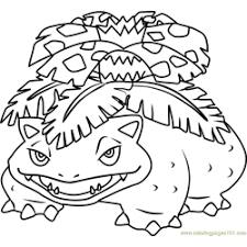 Mega venusaur pokemon coloring page free pokémon coloring pages from mega. Venusaur Pokemon Coloring Pages For Kids Download Venusaur Pokemon Printable Coloring Pages Coloringpages101 Com