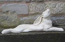 I bought a large elephant ear plastic leaf and used that to make the pattern. Animal Bird Garden Ornaments Garden Ornaments Buy Uk