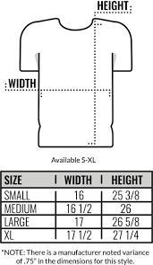 47 Detailed American Apparel T Shirts Size Chart