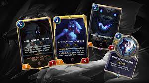 How do you spell tomorrow? A Champion Card For Lamb And A Card For Wolf Kindred Plus An Associated Spell Customlor
