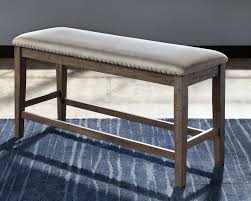 If unusual furniture is your thing, check out this two seated bar stool. Johurst Counter Height Dining Bench Furniture Den