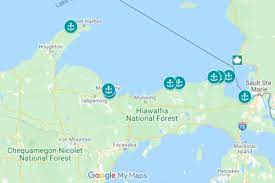 Maybe you would like to learn more about one of these? Diy Lake Superior Michigan Lighthouse Tour Map List Of Lake Superior Lighthouses In Upper Peninsula Michigan Michigan Travel Blog Flashpacking America