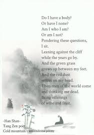 Image Result For Han Shan Poems Consciousness Quotes Haiku Poetry Zen Quotes