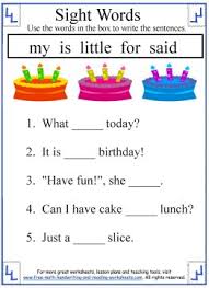 Below are six sight word word searches. Sight Words Kindergarten Worksheets