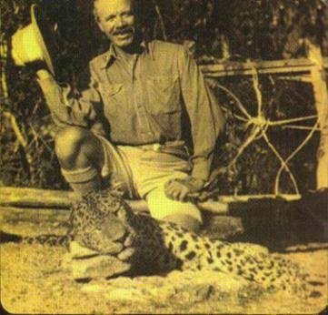 Famous Hunter and Author Jim Corbett after Killing the Man-Eating Leopard of Rudraprayag in 1925 - Old Indian Photos