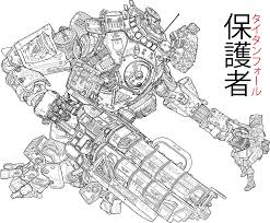 Made A Piece Of Titanfall Artwork For A Friend Does Reddit Like Artwork Scifi Illustration Titanfall