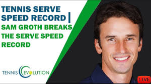 TENNIS SERVE SPEED RECORD