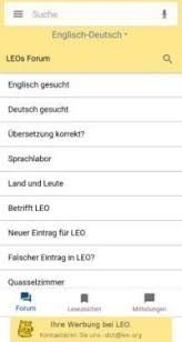 Englisch Deutsch Worterbuch Leo Org Startseite Datenschutzerklärung & nutzungsbedingungen hilfe feedback geben über google.
