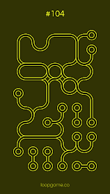 Infinity Loops Level 104 Solution