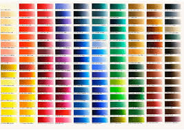 Oil Paint Set Into A Colorful Palette