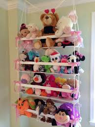 Creating A Well Organized Stuffed Animal Storage Kids Room Organization Kids Bedroom Diy Stuffed Animal Storage
