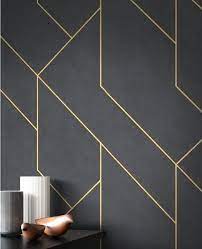 24 03 2020 erkunde qiao lus pinnwand wandfarbe muster auf pinterest. Newroom Vliestapete Schwarz Tapete Modern Linien Muster Gold Grafiktapete Mustertapete Grafik Grafisch Geometrisch Fur Wohnzimmer Schlafzimmer Kuche Online Kaufen Otto
