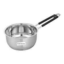 ✓ broad assortment ✓ saucepans. Buy Hardross Stainless Steel Tea Sauce Pan Steel Handles Induction Base Bottom 1 5 L Online At Low Prices In India Amazon In