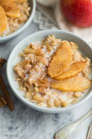 The Health Benefits Of Apples And Great Apple Recipes Apple Cinnamon Oatmeal Ultimate Breakfast Recipes