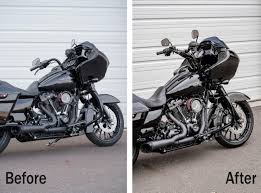 Kraus T Bar Gauge Relocation Harley Road Glide Get Lowered Cycles Harley Road Glide Road Glide Road Glide Custom