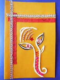 On the blank greeting card, guide your child to draw all the things that come to her mind when diwali is being talked about. Simple Diwali Card Making Ideas To Celebrate Diwali K4 Craft