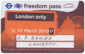 Freedom pass is a concessionary travel scheme, which began in 1973, to provide free travel to residents of greater london, england, who are aged 60 and over (eligibility age increasing by phases. Freedom Pass Wikipedia