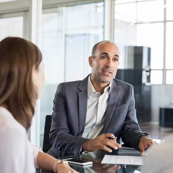 Modern corporate team working together
