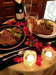 Maybe you would like to learn more about one of these? T Bone For Two Romantic Meals Romantic Valentines Dinner Romantic Dinner Tables