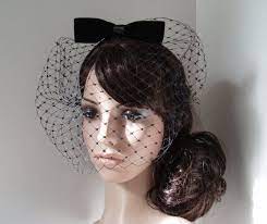 Vintage Hat Funeral Hat Funeral Veil Wedding Hair Accessory Etsy Funeral Veil Wedding Hair Accessories Headband Styles