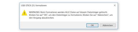 In der regel ist datentäger 0 die festplatte, auf der windows installiert ist, und sollte nicht angerührt werden. Usb Stick Formatieren Windows So Einfach Funktioniert S Ionos