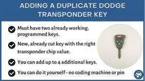 In car transponder key programming, a chip can be programmed without any existing working key. How To Program Dodge Keys All The Info You Need Tips More