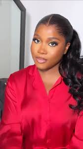 My Gorgeous bride Alexandra Ready for her Engagement🥰🥰💖💖💖 Makeup  @annies_beauty_studio Hairstyling @lux_hair_gh Photography @cliq_kofi  Eyeshadow and eyelashes @anniesbeautygh