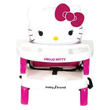 Baby Hello Kitty Booster Seat High Feeding Chair Toddler Portable Folding New Babytrend Portable High Chairs Best Chairs Glider Brown Leather Recliner Chair
