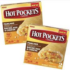 Omg Hot Pockets Is Releasing Breakfast Sandwiches With Biscuit And Pancake Crusts Breakfast Sandwich Breakfast Food