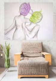 Love Art Couple Drawing Master Bedroom Art Romantic Art Romantic Paintings Bedroom Wall Art Gift F Master Bedroom Art Romantic Paintings Bedroom Wall Art