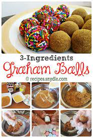 Graham Balls Recipes Yummy Recipes Graham Balls Balls Recipe Graham Recipe