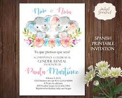  Spanish Gender Reveal Invitation Nino O Nina Boy Or Girl Etsy In 2021 Gender Reveal Invitations Template Gender Reveal Invitations Gender Reveal Party Theme