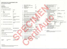Certificat De Conformite Europeen Mazda Certifauto Certificat De Conformite Europeen Auto Moto