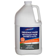 Want to remove oil stains from your concrete or asphalt driveway? Concrobium Driveway Wash 3 78 L The Home Depot Canada